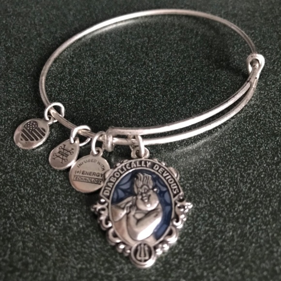 Alex And Ani Expandable Wire Bangle Bracelet Disney Diabolically Devious 2018 - Picture 6 of 16